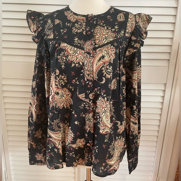 Sézane Meadow Blouse Size 38 / US 6 - Picture 6 of 10